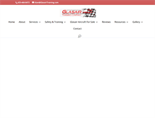 Tablet Screenshot of glasairtraining.com